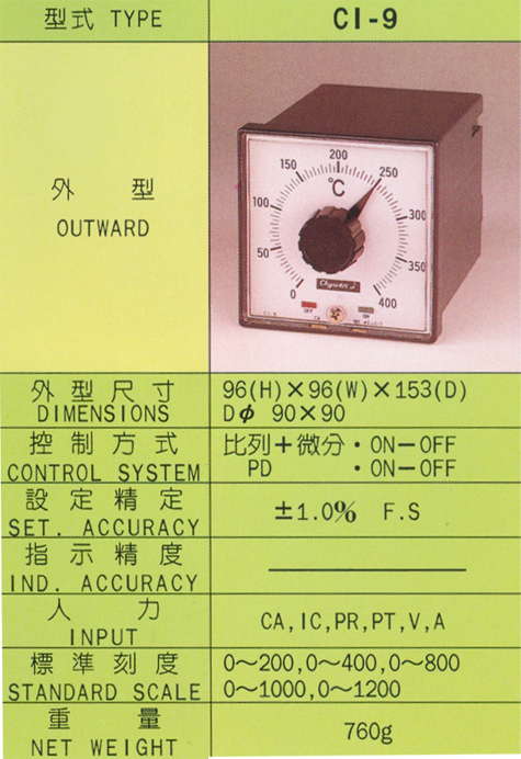 CI-9溫度控制器